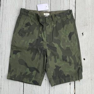 *Price is Firm* J Crew Crewcuts Factory Camo Gramercy Shorts